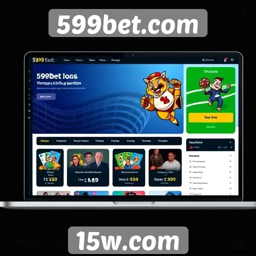Nova interface do 599bet.com melhora experiência do usuário